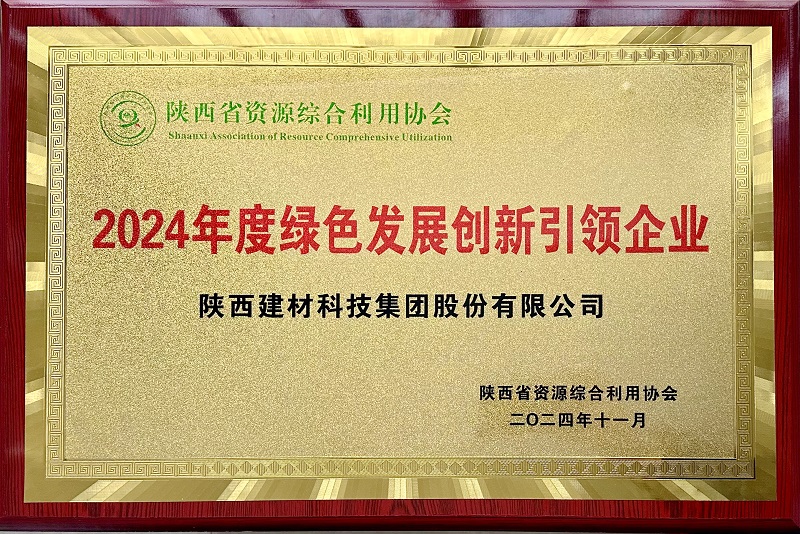 2024年度綠色發(fā)展創(chuàng)新引領企業(yè)